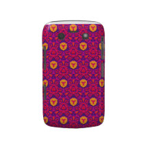 Couverture rose géniale de courbe de Blackberry Coque Blackberry