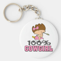 Cow-girl 100% porte-clefs