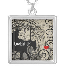 Cow-girl Pendentif Personnalisé