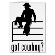 Cowboy Carte De Vœux