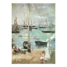 Cowes occidental, île de Wight, Morisot, art vinta Bristol Personnalisé