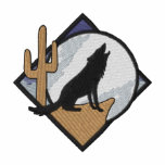 Coyote de commutateur sweat avec capuche brodé