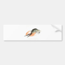 crabe cranckbaits avec fonds blanc adhésif pour voiture