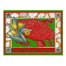 Crabe de Noël du Maryland Cartes Postales