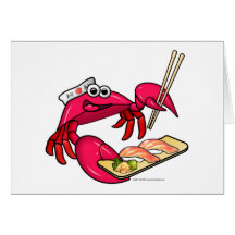 Crabe de sushi carte