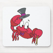 crabe drôle de danse tapis de souris