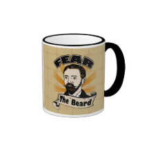 Craignez la barbe, moustache drôle mugs à café