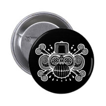 Crainte Fezbeard Pin's Avec Agrafe