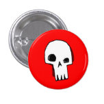 Crâne 16-Red Pin's