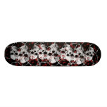 Crâne barbelé Sk8board Skateboards Personnalisés