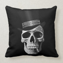 Crâne de chapeau supérieur coussin