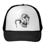 Crâne de clown casquette de camionneur