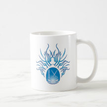 Crâne de cosmétologie tasse à café
