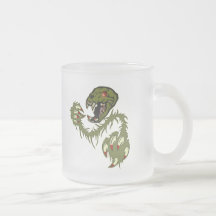 Crâne de dinosaure tasse