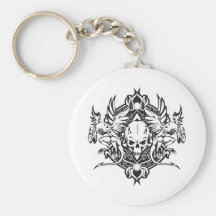 Crâne de dragon porte-clé