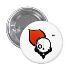 Crâne de NinjaCruise badges publicitaires