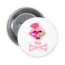 Crâne de nouvelle vague de Punky Pin's
