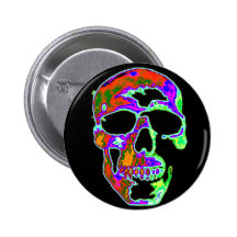 Crâne de Psychedellic Pin's
