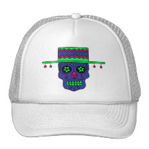 Crâne de sucre de gaucho casquettes