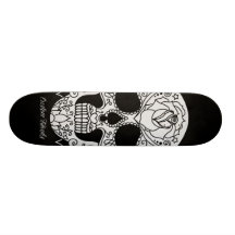 Crâne de sucre planches à roulettes