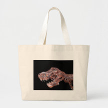 Crâne de T-Rex Sacs De Toile