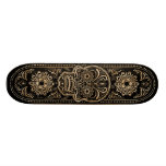 Crâne d'El Dia De Los Muertos Skateboards Personnalisés