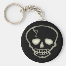 Crâne déplaisant Keychain Porte-clé