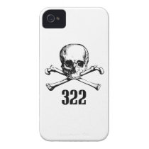 Crâne et os 322 coques case-mate
