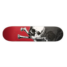 Crâne et os skateboards personnalisés