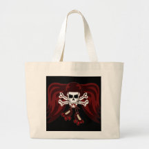 crâne et patins sacs