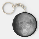 Crâne Keychain de lune Porte-clefs