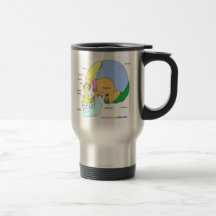 Crâne (latéral) tasse à café