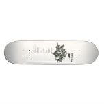 crâne skateboards customisés