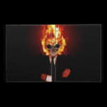 Crâne sur le feu étuis caseable


