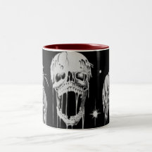 crâne tasse à café