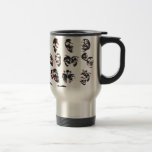 crânes 3D : Tasse faite sur commande de voyage