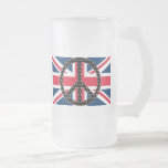 Crânes britanniques de paix tasse