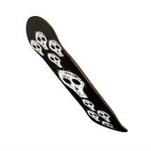 Crânes de patin skateboards personnalisés