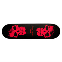 Crânes personnalisables plateaux de skate