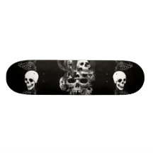 Crânes Plateaux De Skateboards Customisés