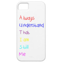 Crayon de poème d'acrostiche d'autisme coque iPhone 5