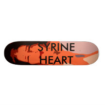 CRAZT, COEUR DE SYRINE PLANCHES À ROULETTES CUSTOMISÉES