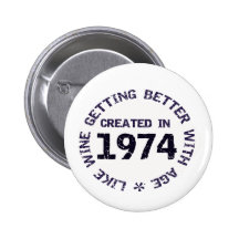 Created in 1974 badges