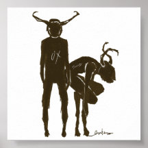Créatures de boeuf affiches