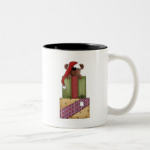 Créatures de Noël · Ours et cadeaux de nounours Tasses
