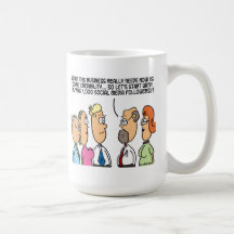 crédibilité d'affaires mugs à café