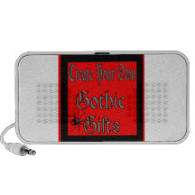Créez vos propres modèles gothiques de cadeaux haut-parleurs iPod
