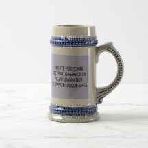 Créez votre propre Stein Mugs