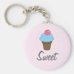 Crème glacée Keychain Porte-clefs