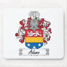 Crête de famille d'Adamo Tapis De Souris